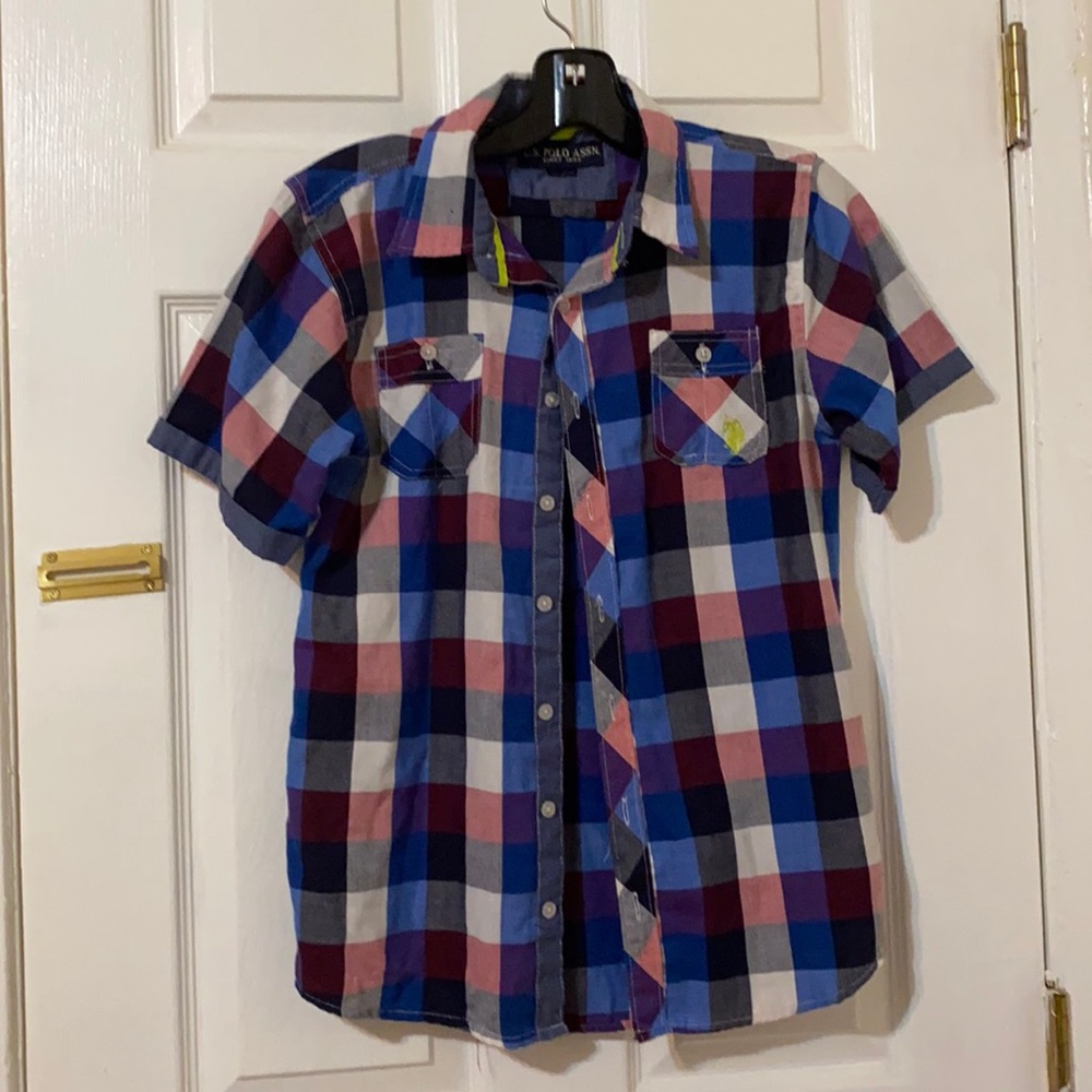 Polo- Boys Button Down Dress Top